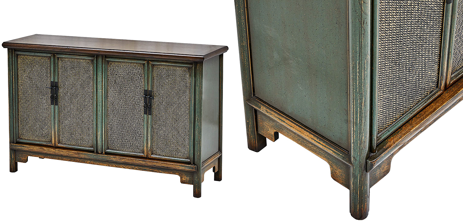 Комод в винтажном стиле дерево и ротанг Brindja chest of drawers Комод в винтажном стиле дерево и ротанг Brindja chest of drawers - Loft-Concept в Саратове