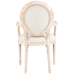 Стул с подлокотниками из массива бука бежевый Solid Luxury варинант исполнения - 2 | Loft Concept в Саратове