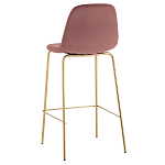 Барный стул на золотистых ножках VENDRAMIN Pink варинант исполнения - 4 | Loft Concept в Саратове