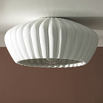 Потолочный светильник керамический Ceramic Embossed Lamp варинант исполнения - 1 | Loft Concept в Саратове