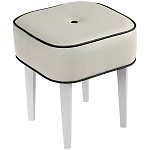 Квадратный мягкий пуф на белых ножках Winton Pouf Square варинант исполнения - 21 | Loft Concept в Саратове