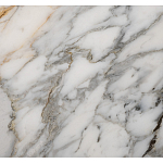 Столик журнальный с круглой мраморной столешницей на трех опорах Marble Stone Drawing варинант исполнения - 3 | Loft Concept в Саратове