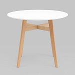 Обеденный стол с белой столешницей ELUNED FURNITURE варинант исполнения - 2 | Loft Concept в Саратове