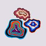 Сет из 3-х ковров «SAPPHIRE, QARTZITE, LABRADORITE» варинант исполнения - 1 | Loft Concept в Саратове