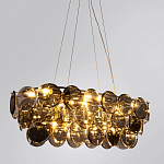 Люстра с круглыми стеклянными подвесками Cardiel Smok Glass Chandelier варинант исполнения - 2 | Loft Concept в Саратове