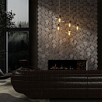 Гипсовая 3D панель с принтографией PM-47 варинант исполнения - 1 | Loft Concept в Саратове