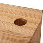 Рабочий стол из массива ясеня Marleen Wooden Desk варинант исполнения - 2 | Loft Concept в Саратове