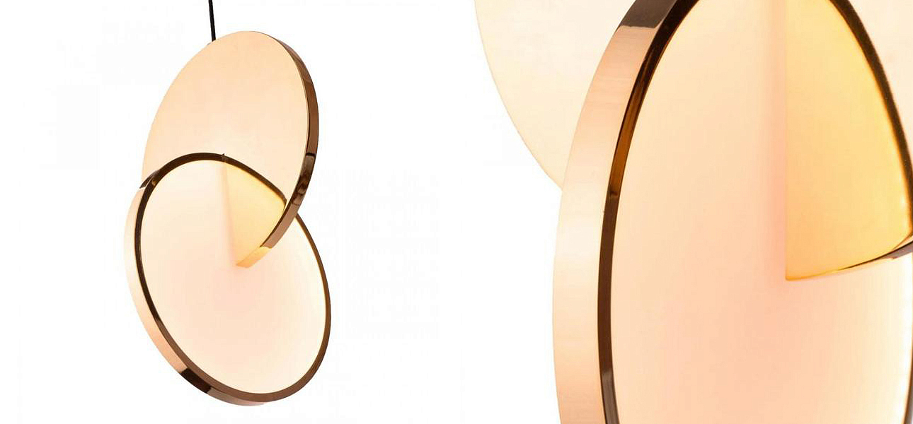 Подвесной светильник Eclipse Pendant Light Gold Подвесной светильник Eclipse Pendant Light Gold - Loft-Concept в Саратове