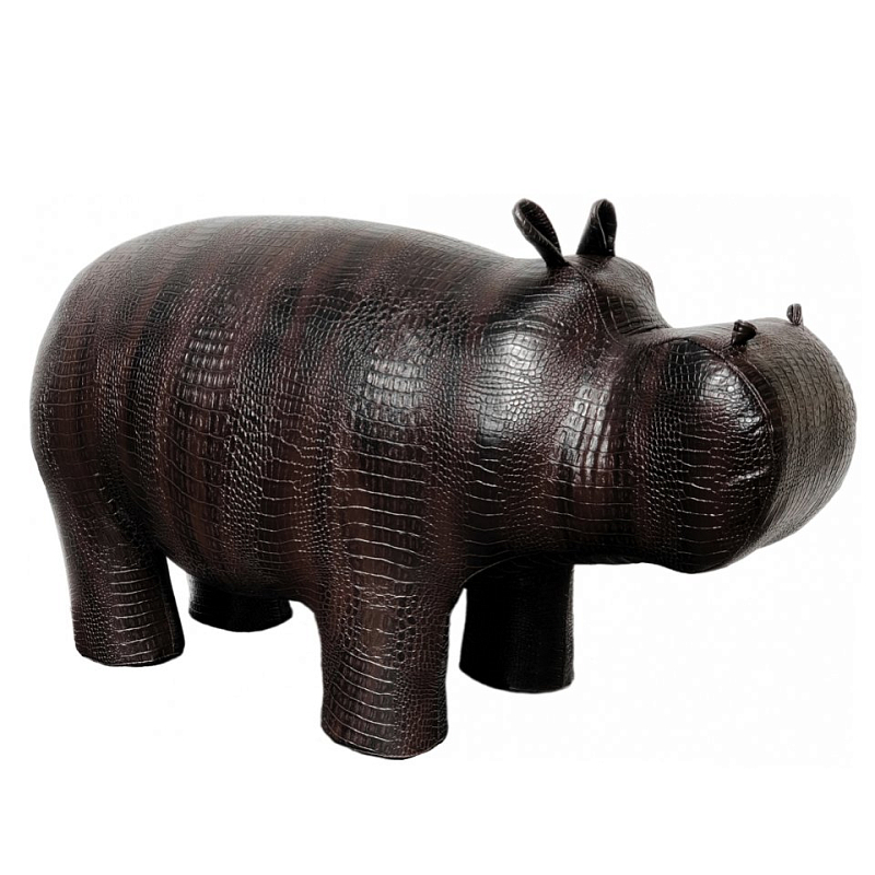 Пуф Бегемот Poof Hippo brown Коричневый Пуф Бегемот Poof Hippo brown Коричневый в Саратове | Loft Concept