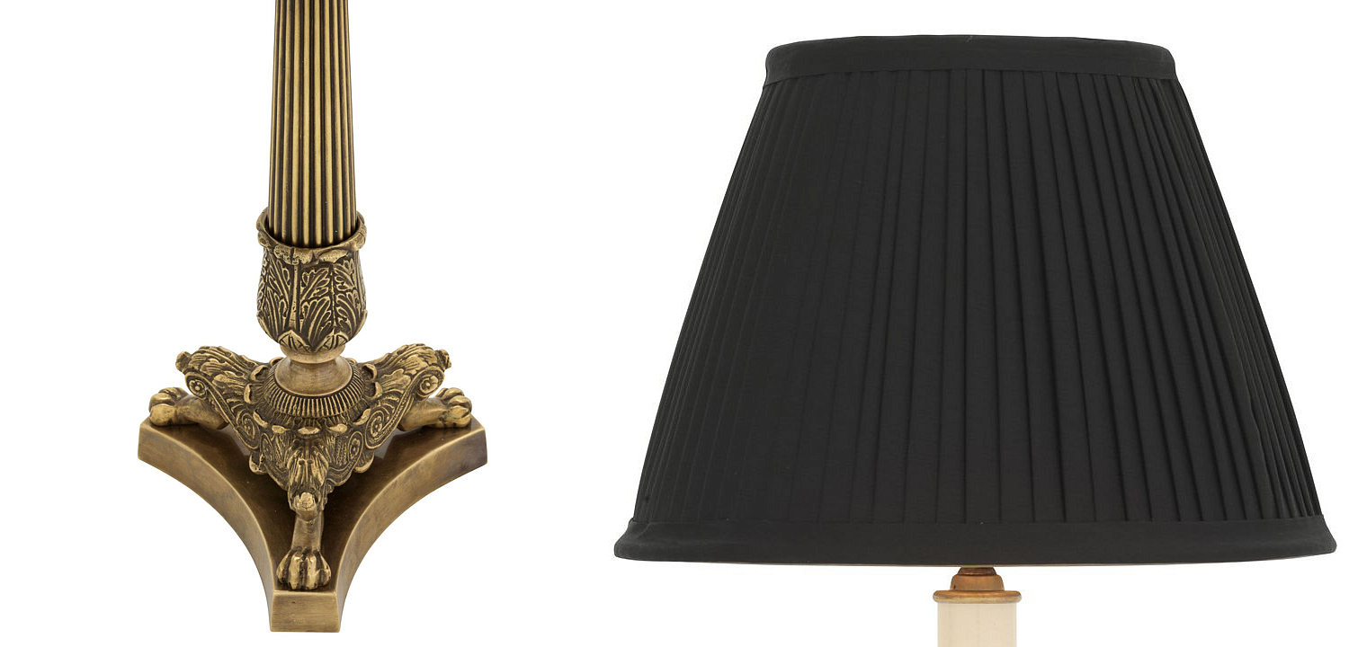 Настольная лампа Eichholtz Table Lamp Perignon Brass Настольная лампа Eichholtz Table Lamp Perignon Brass - Loft-Concept в Саратове