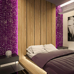 Гипсовая 3D панель с принтографией PM-45 варинант исполнения - 2 | Loft Concept в Саратове