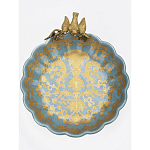 Блюдо фарфоровое Птица на ветке Flora варинант исполнения - 5 | Loft Concept в Саратове