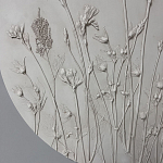 Панно Белые цветы варинант исполнения - 3 | Loft Concept в Саратове