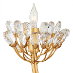 Люстра золотая в виде растения Golden Flower Glade варинант исполнения - 2 | Loft Concept в Саратове