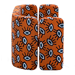 Акцентный Двухместный Диван Leela Оранжевый Орнамент варинант исполнения - 4 | Loft Concept в Саратове