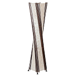 Торшер из перламутра на металлическом каркасе Indonesian Wave варинант исполнения - 2 | Loft Concept в Саратове