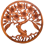 Панно из дерева Sakura Panel With Trees варинант исполнения - 1 | Loft Concept в Саратове