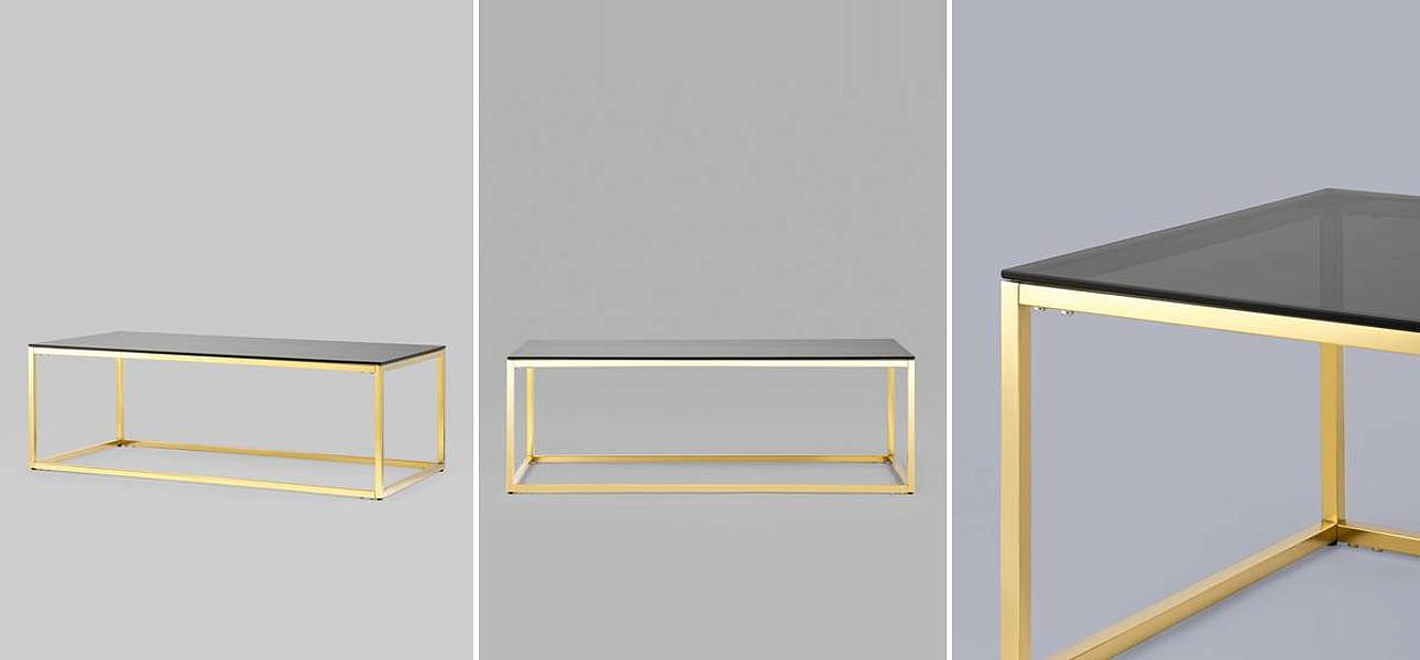 Столик кофейный Cassiani Collection Gold - Loft-Concept в Саратове