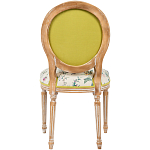 Стул из массива бука бежевый с изображением птиц и цветов Beige Green Chinoiserie Birds Garden Chair варинант исполнения - 2 | Loft Concept в Саратове