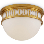 Потолочный светильник с фактурным золотым каркасом Exceptional Classic Design варинант исполнения - 1 | Loft Concept в Саратове