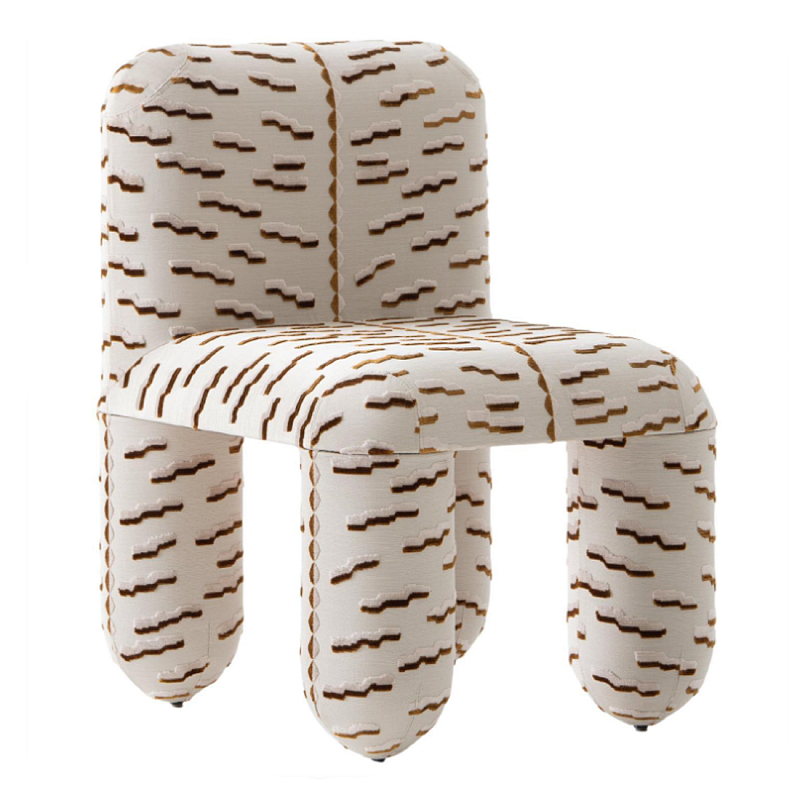 Стул GIOTTO Dining Armchair Светло-бежевый в Саратове | Loft Concept 