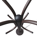 Вешалка напольная коричневая с 4-мя металлическими крючками Noble Branches варинант исполнения - 3 | Loft Concept в Саратове