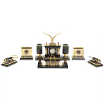 Настольный письменный набор из яшмы и долерита в подарочной упаковке Manager Organizer варинант исполнения - 3 | Loft Concept в Саратове