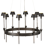 Люстра круглая со светодиодными лампами Innovation варинант исполнения - 3 | Loft Concept в Саратове