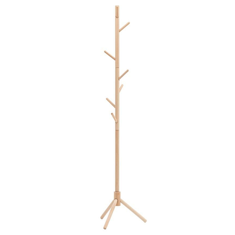 Напольная вешалка из массива бука Branches Hangers Light Светло-бежевый Напольная вешалка из массива бука Branches Hangers Light Светло-бежевый в Саратове | Loft Concept