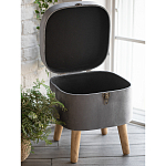 Пуф Leather with a snap варинант исполнения - 3 | Loft Concept в Саратове