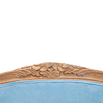 Кресло Ava Classical Armchair light blue velour варинант исполнения - 4 | Loft Concept в Саратове