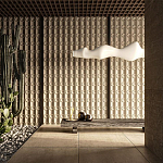 Гипсовая 3D Панель OCTOPUS варинант исполнения - 1 | Loft Concept в Саратове