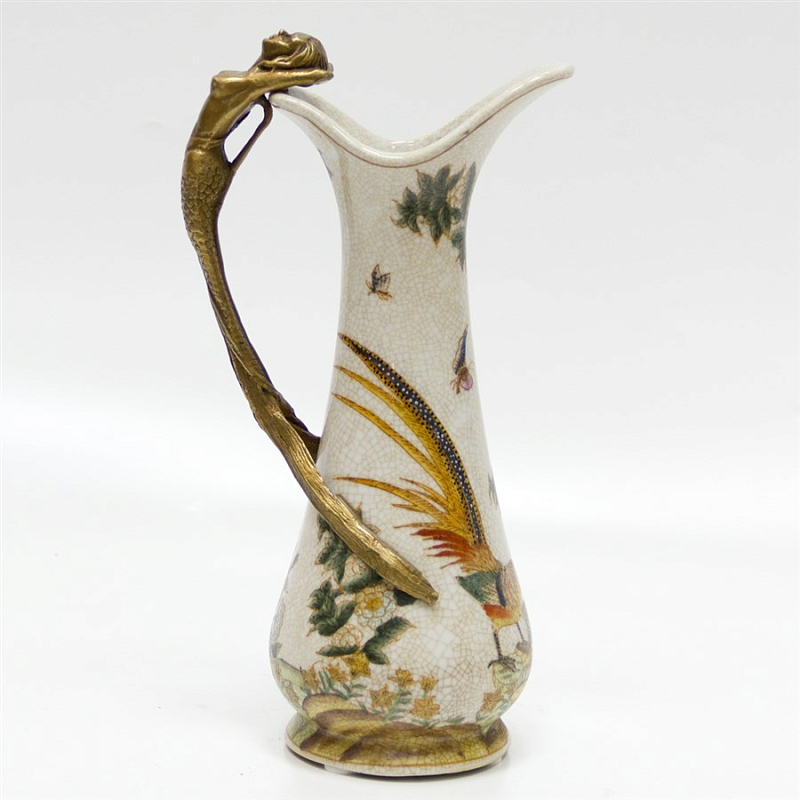 Кувшин Long Tail Bird Мульти Бронза в Саратове | Loft Concept 