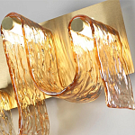 Бра волнистой формы из фактурного стекла Big Wave варинант исполнения - 8 | Loft Concept в Саратове