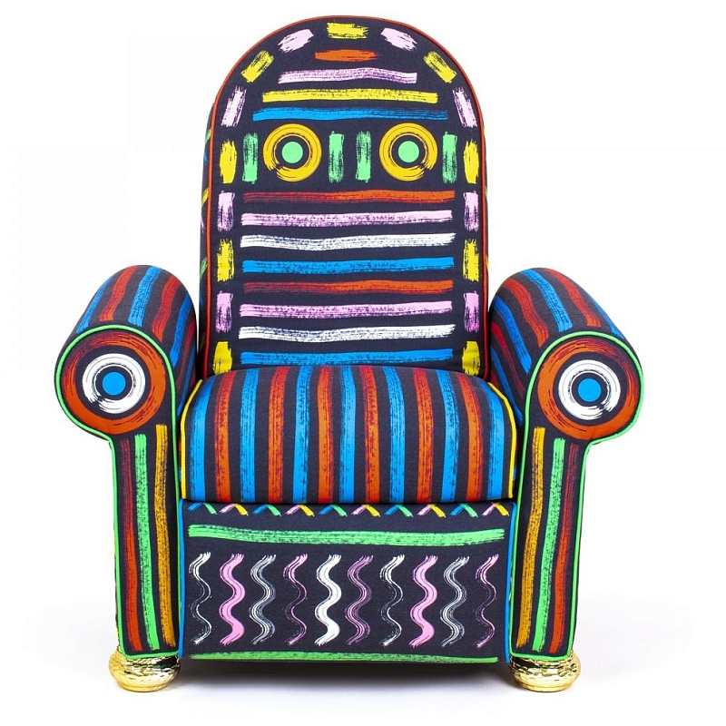 Кресло Seletti Lazy Painter Azteca Мульти Кресло Seletti Lazy Painter Azteca Мульти в Саратове | Loft Concept