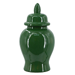 Ваза с крышкой однотонная Высота 31 см Chinoiserie Ceramics варинант исполнения - 9 | Loft Concept в Саратове