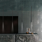 Подвсеной светильник светодиодный металлический цилиндрической формы Высота 60см Trumpet tube варинант исполнения - 6 | Loft Concept в Саратове