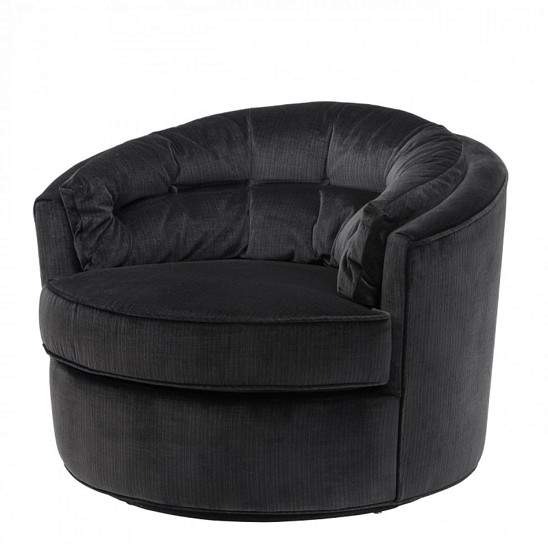 Кресло Eichholtz Chair Recla Black Черный Кресло Eichholtz Chair Recla Black Черный в Саратове | Loft Concept