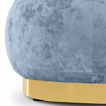 Длинный овальный пуф Ambrose Soft Oval Pouf варинант исполнения - 7 | Loft Concept в Саратове