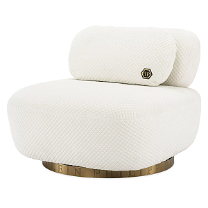Кресло Philipp Plein Chair Signature White