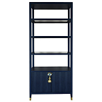 Стеллаж со стеклянными полками Elsa Dreams Blue варинант исполнения - 9 | Loft Concept в Саратове