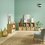 Кресло на деревянных ножках Olguin Green Chair варинант исполнения - 6 | Loft Concept в Саратове