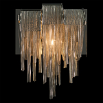 Бра с перфорированными металлическими дугами и цепочками 22 см Atlantis Chain варинант исполнения - 10 | Loft Concept в Саратове