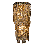 Бра с каскадом из прозрачного хрусталя и корпусом золотого цвета Constant Sparks варинант исполнения - 7 | Loft Concept в Саратове