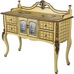 Комод деревянный Illustration of flowers варинант исполнения - 4 | Loft Concept в Саратове