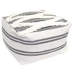 Пуф  Black and White Stripe варинант исполнения - 1 | Loft Concept в Саратове