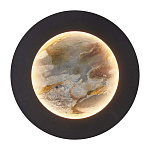 Бра в форме диска черного цвета Borders of Black варинант исполнения - 1 | Loft Concept в Саратове