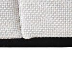 Дизайнерское кресло мягкое с обивкой из рогожки кремового цвета Decoration of Everything варинант исполнения - 3 | Loft Concept в Саратове