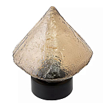 Настольный светильник с янтарным рельефным плафоном Lamp with Frozen Glass Effect варинант исполнения - 1 | Loft Concept в Саратове