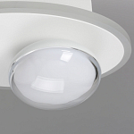 Бра овальной формы белого цвета с 2-мя лампами Lunar Pebbles варинант исполнения - 6 | Loft Concept в Саратове